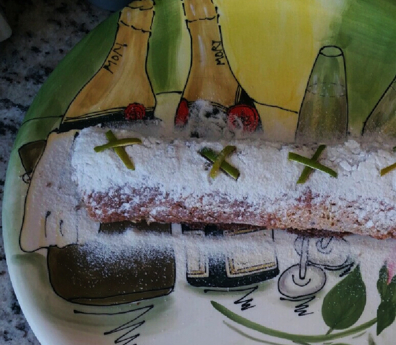 Rocambole de laranja de liquidificador