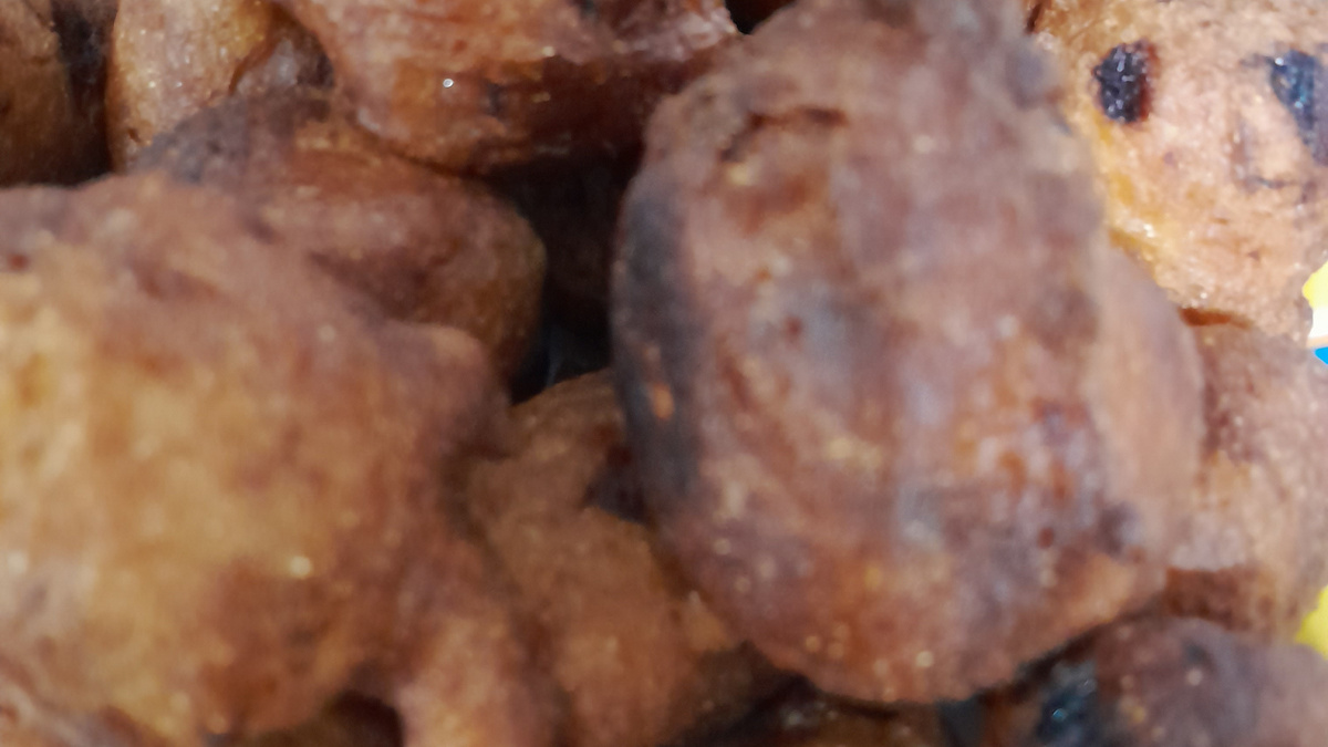 Bolinho de chuva de coco