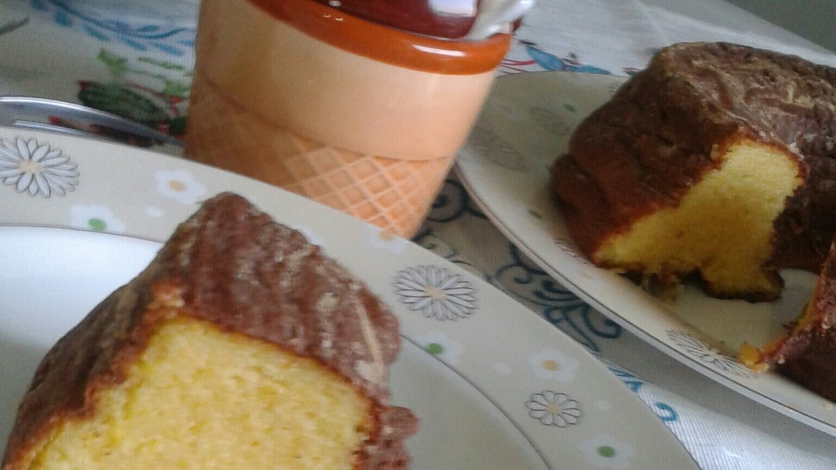 Bolo de milho de liquidificador cremoso