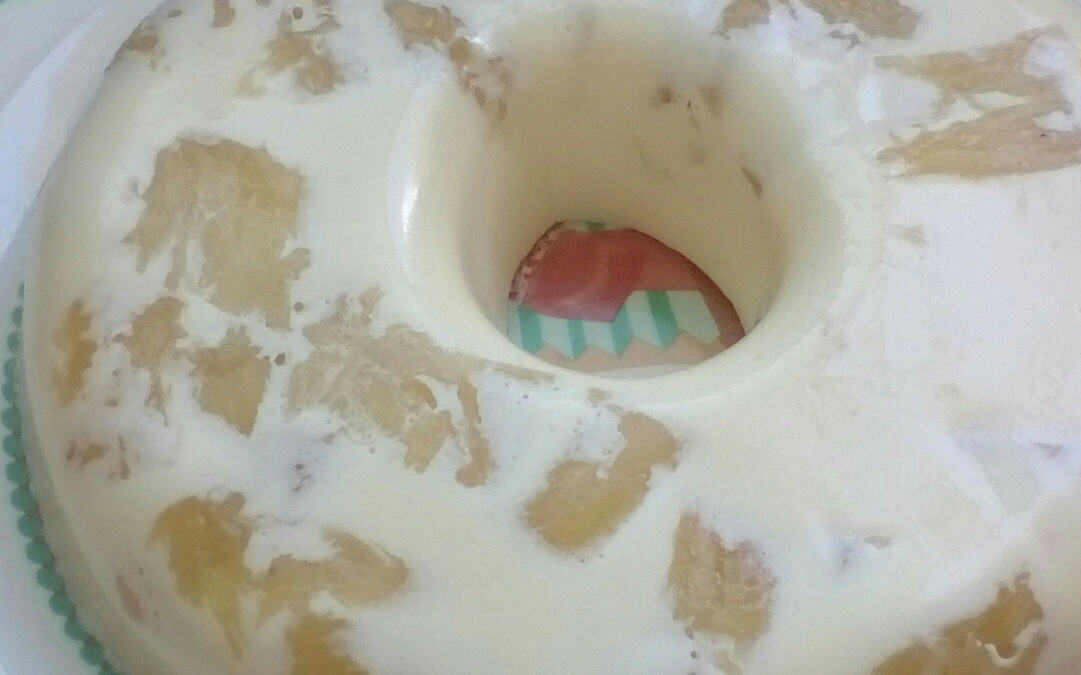 Mousse de abacaxi light