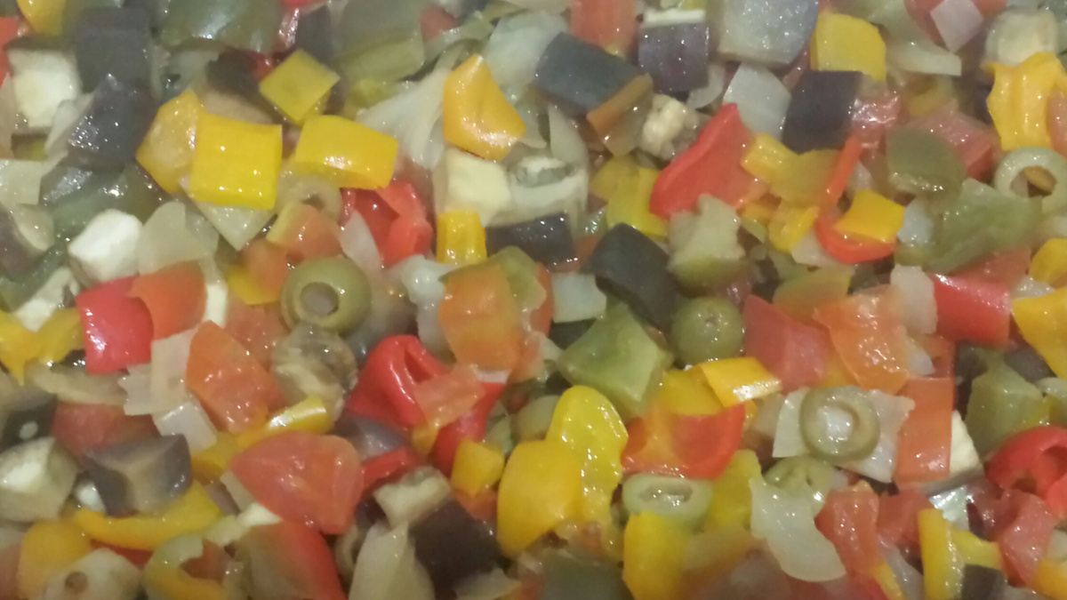 Caponata de berinjela