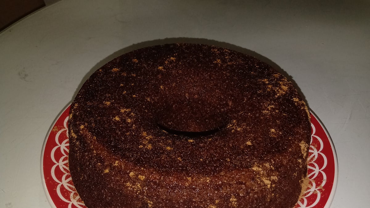 Bolo de banana e aveia (bolo rico em fibras)