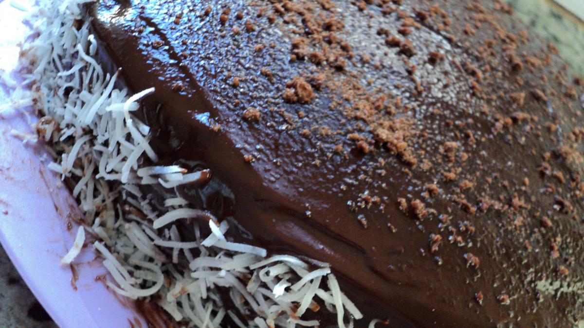 Bolo de Chocolate e Coco Prestígio