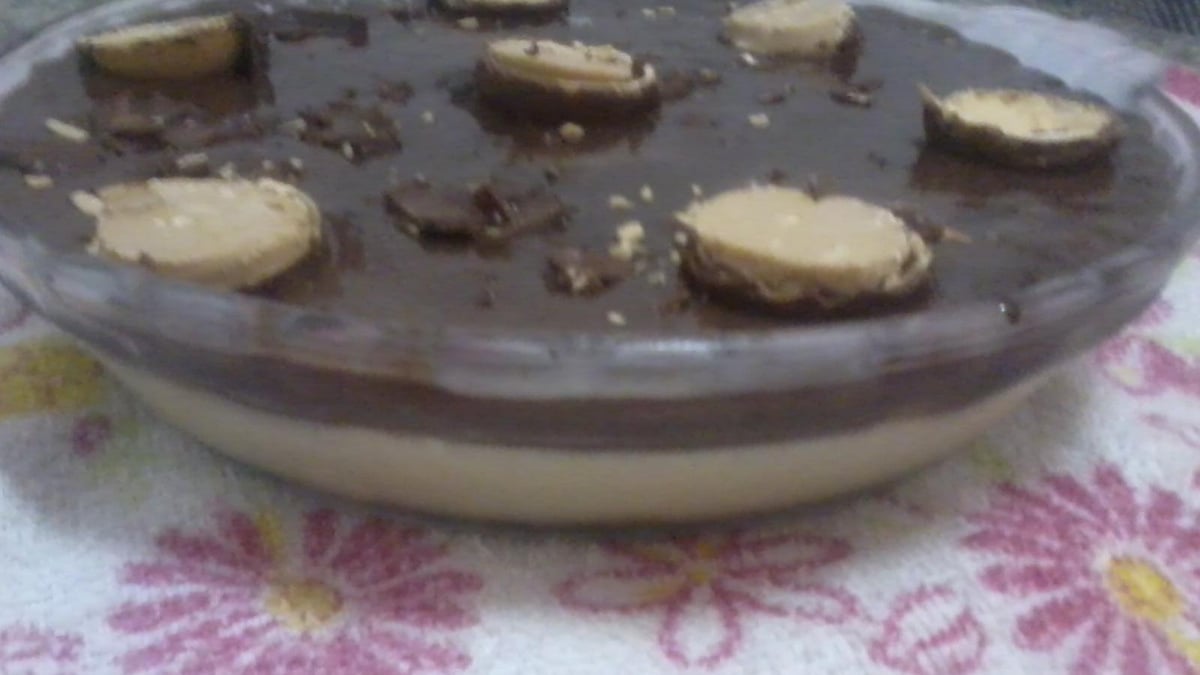 Pavê de maracujá com chocolate