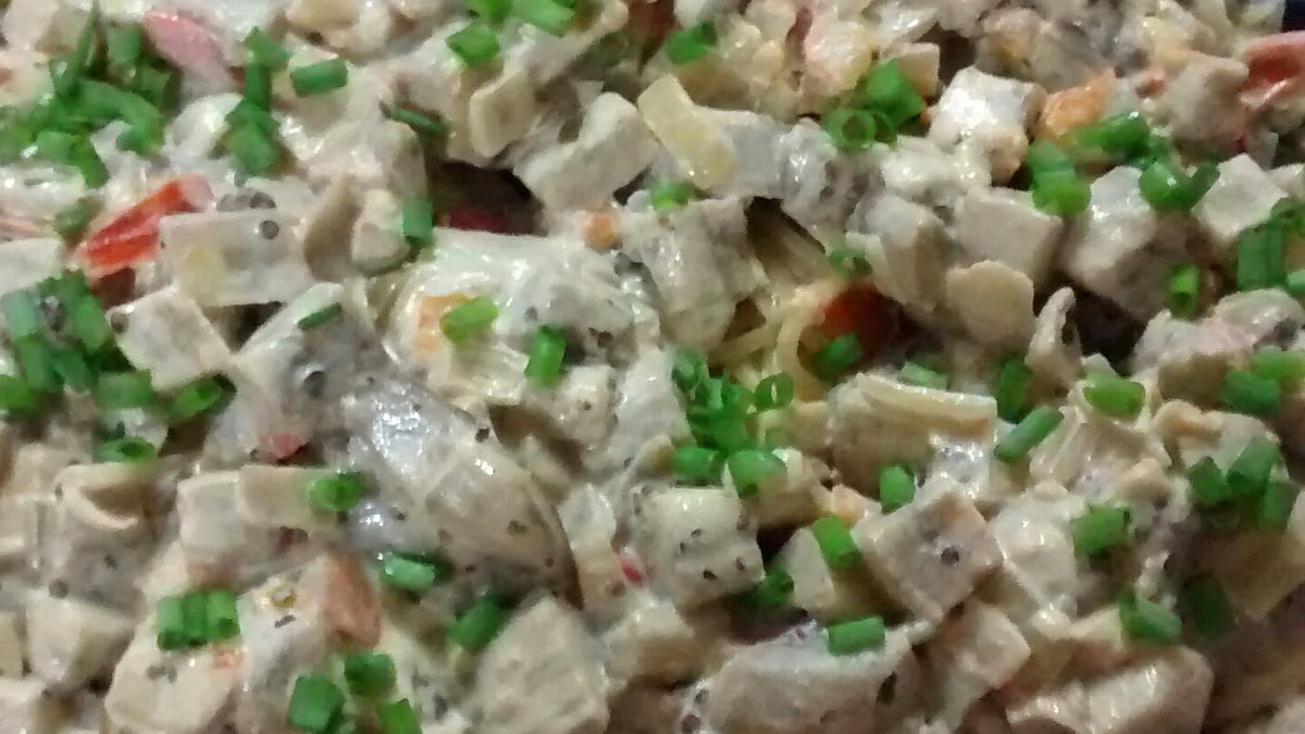 Macarrão com molho de berinjela