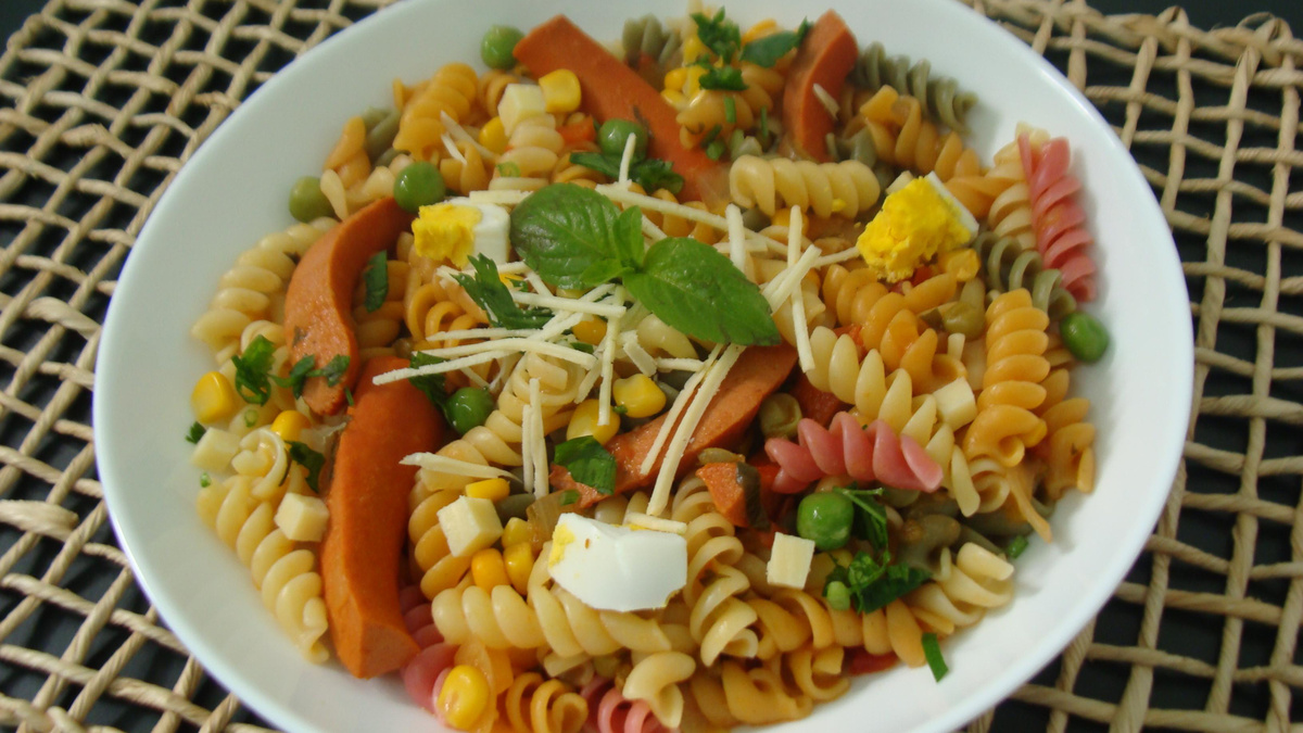 Macarrão rápido e fácil da Abima