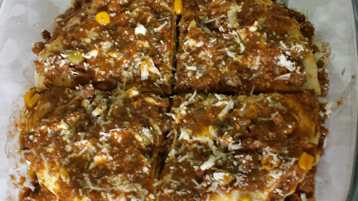 Torta crepe de carne