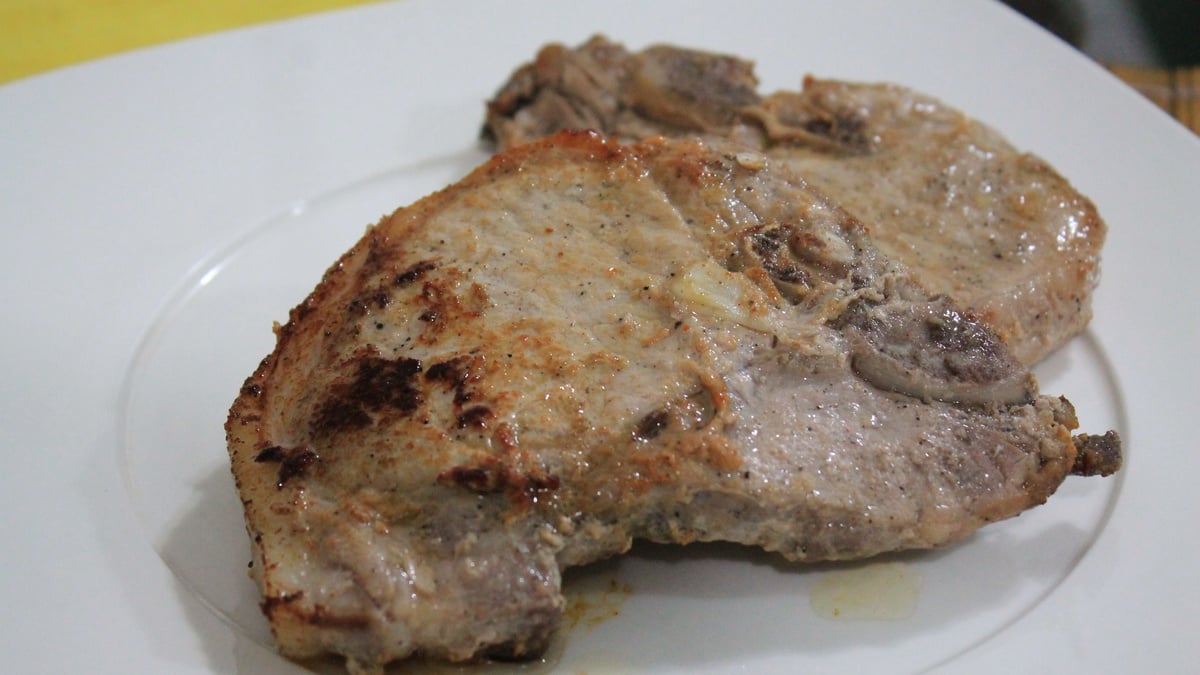 Bisteca de porco super fácil