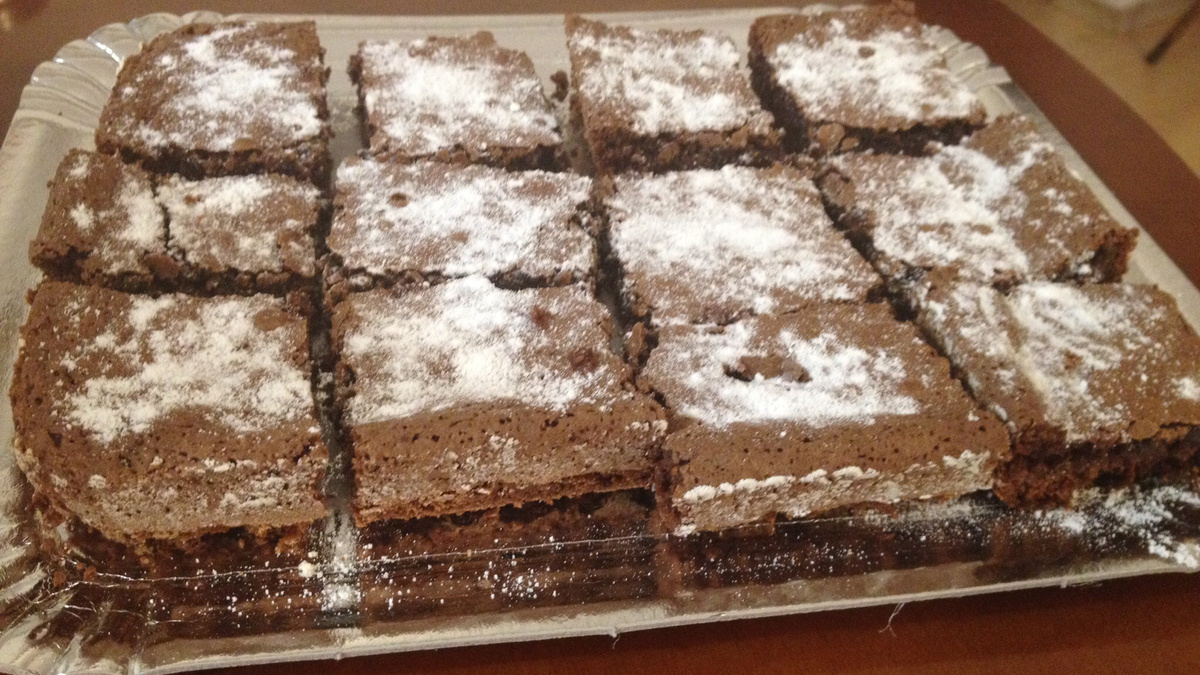 Brownie com nozes super fácil