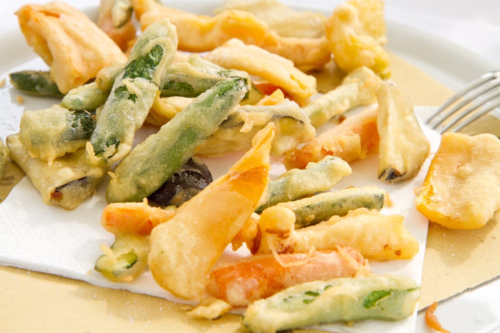 Tempurá de legumes