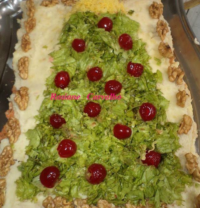 Torta Salgada Árvore de Natal