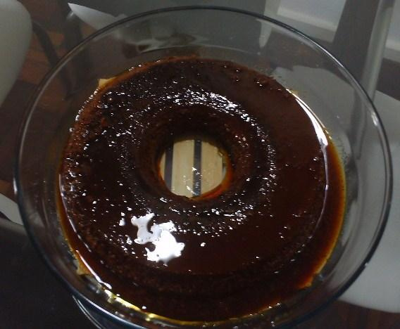 Pudim de Chocolate em pó