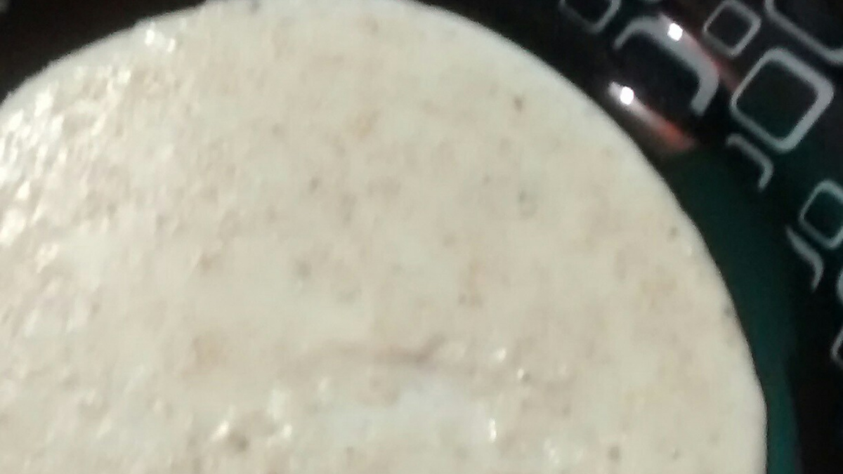 Mingau de aveia