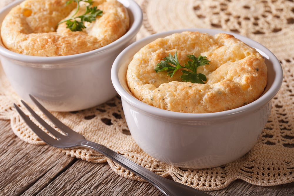 Suflê de queijo