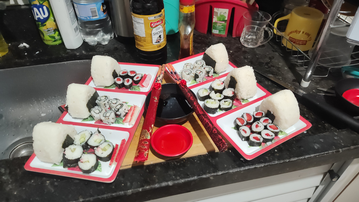 Sushi caseiro