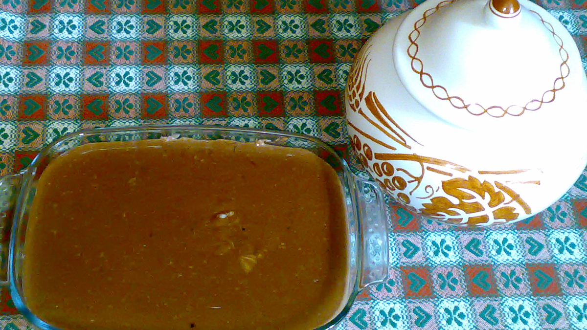 Manjar de chocolate