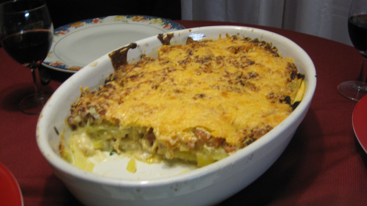 Batatas no forno