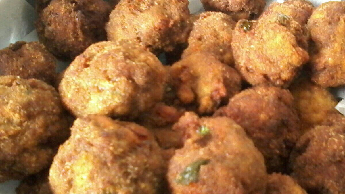 Bolinho de carne moída