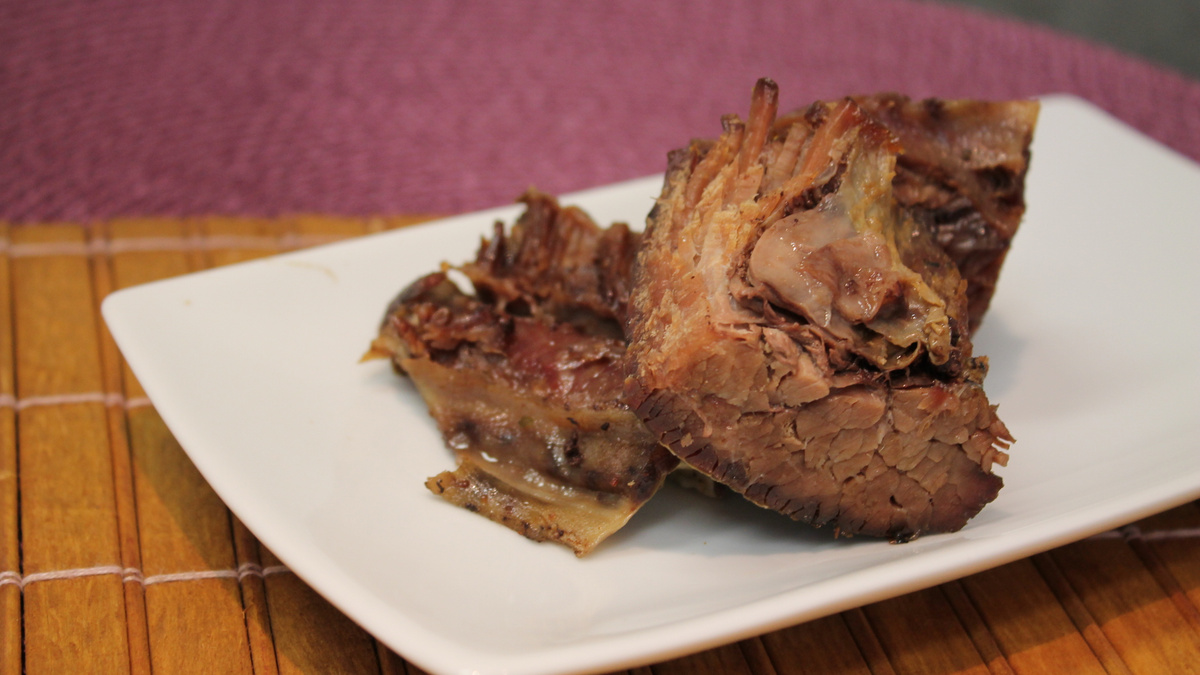 Costela assada no forno