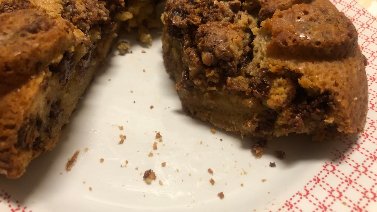 Cookies em bolo