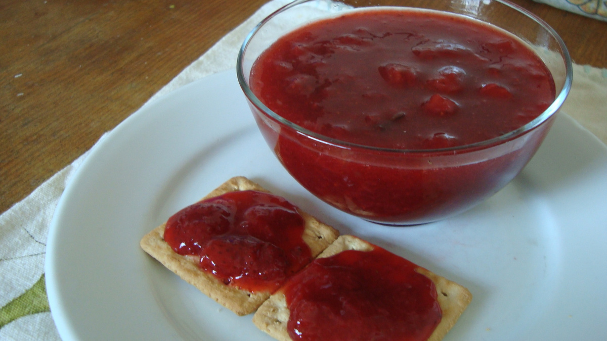 Geleia de morango