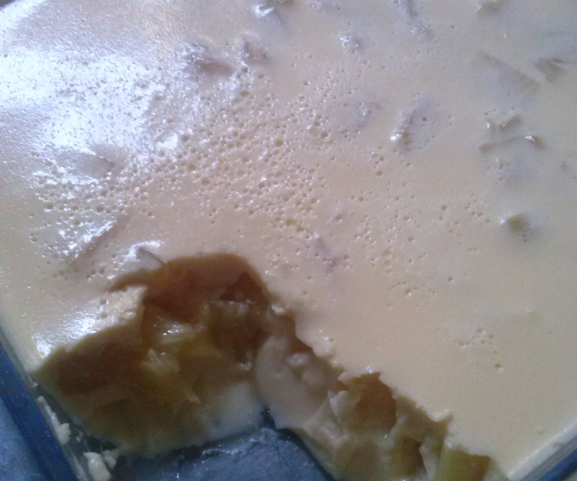 Flan de abacaxi