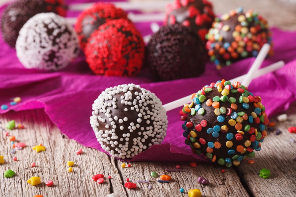 Cake pop (bolo de palito)