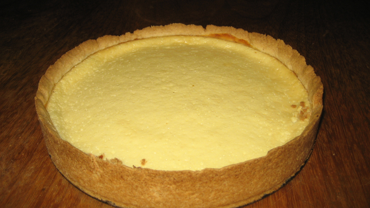Torta de queijo falso
