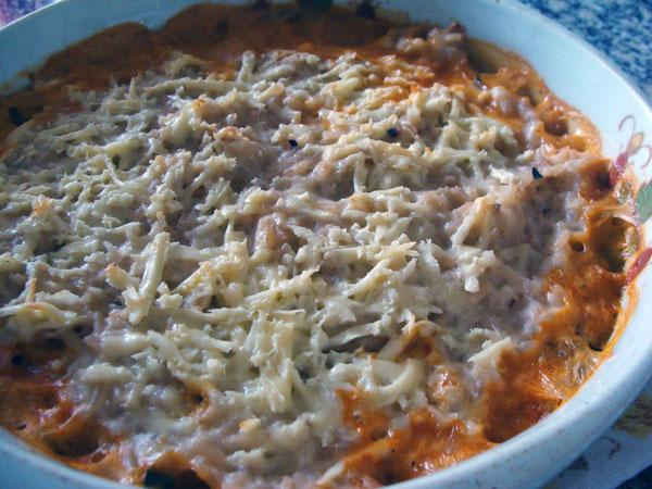 Arroz de forno de frios