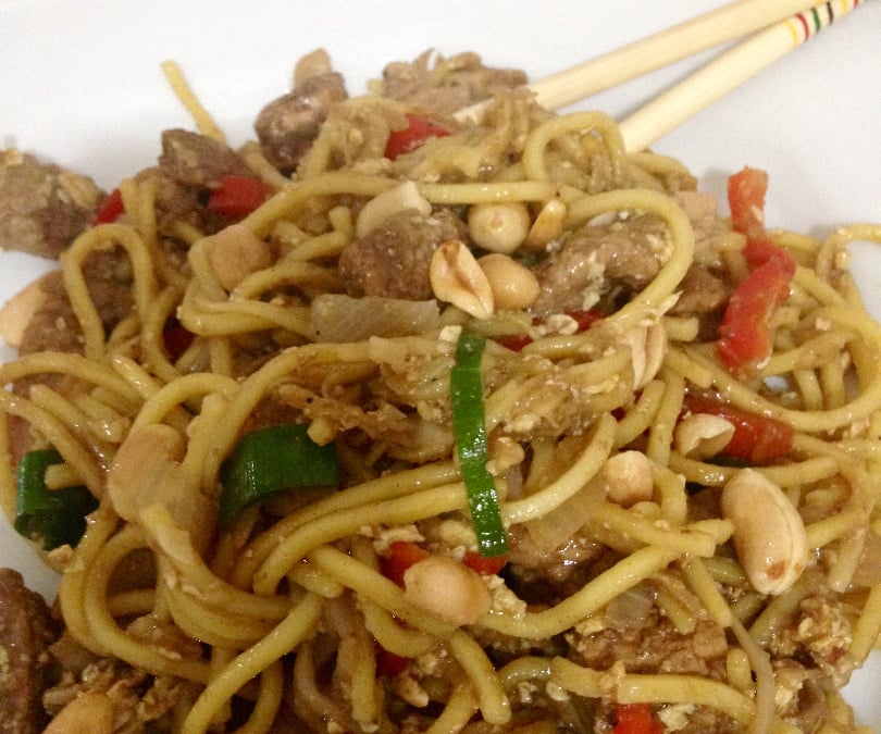 Pork Pad Thai (ou Chicken)