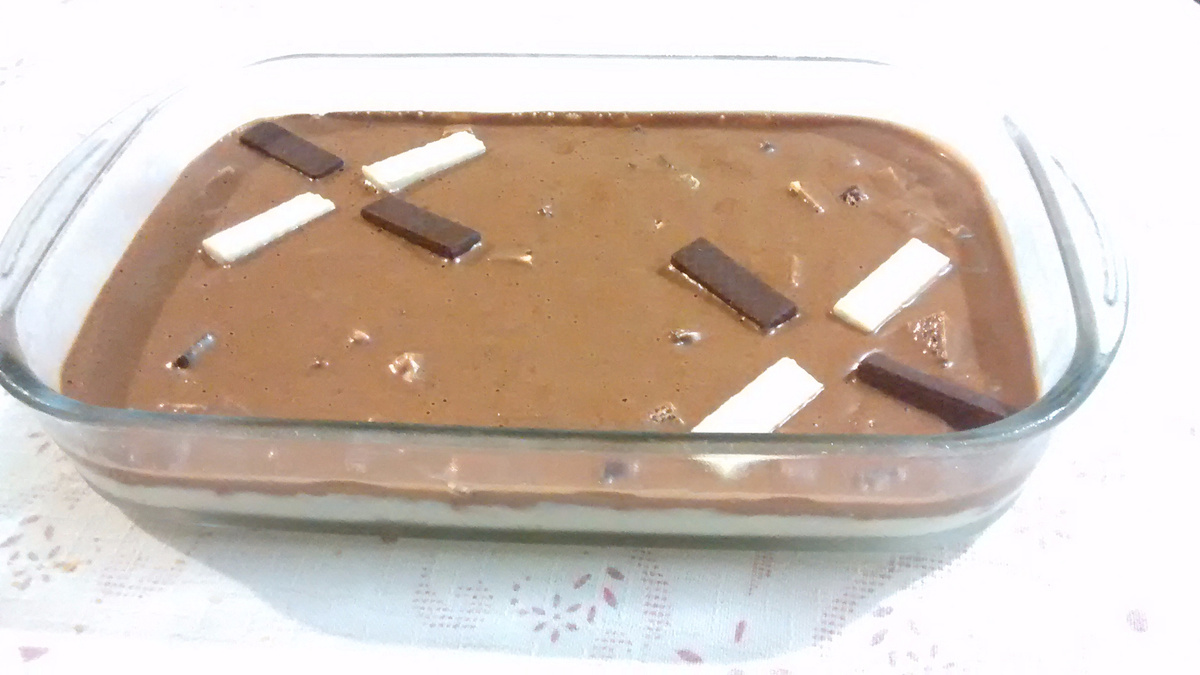 Torta gelada de bis