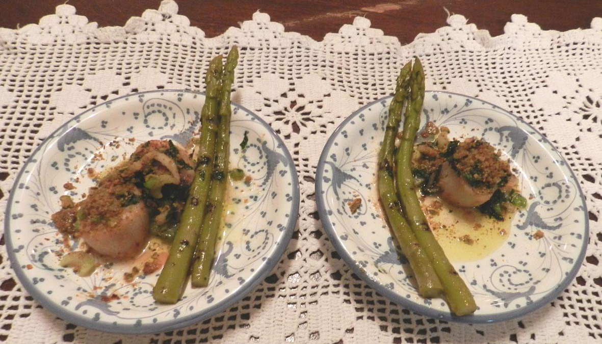 Coquilè du Saint Jaques (Vieiras)