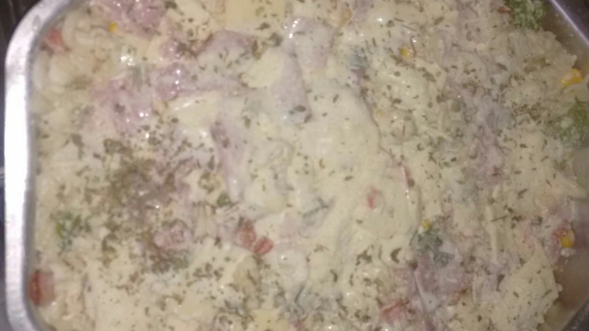 Macarrão de pizza