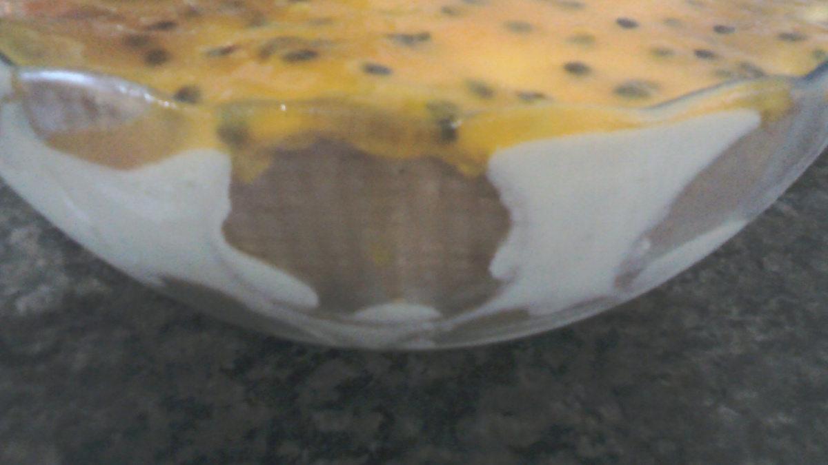 Mousse de maracujá