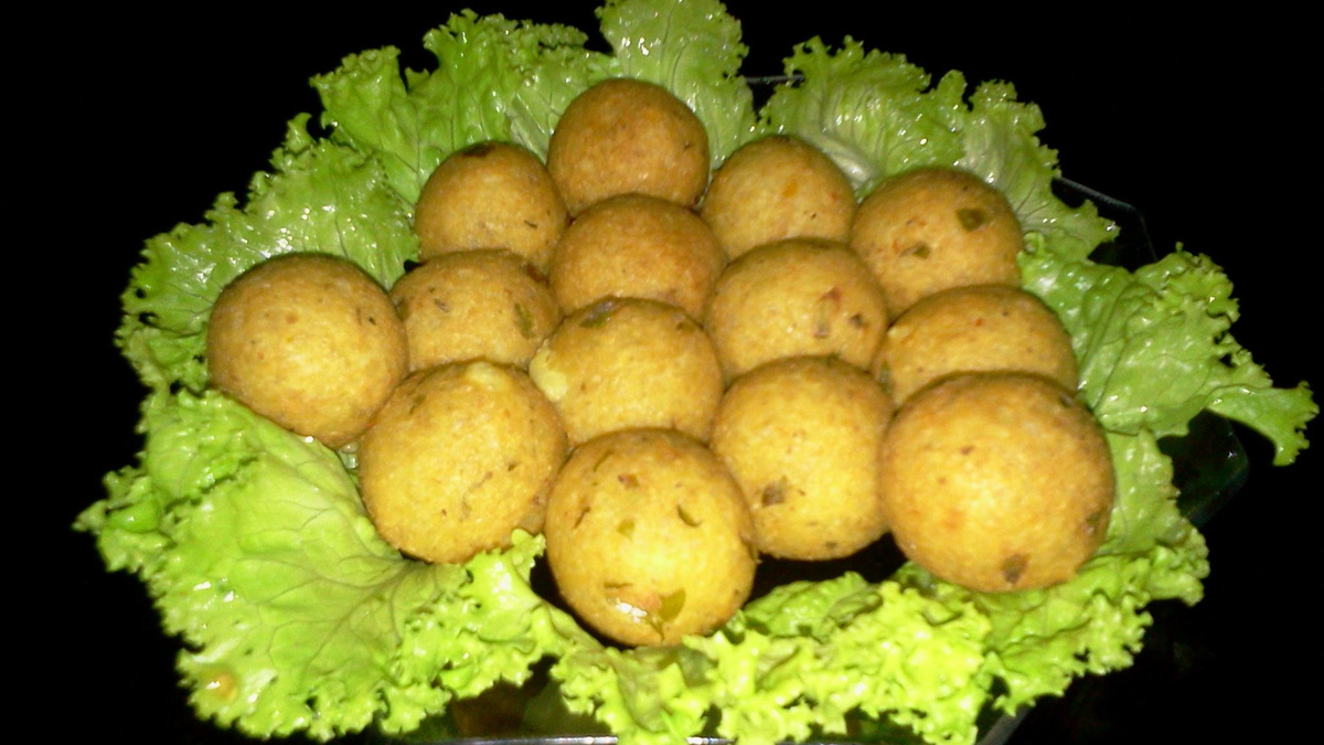 Bolinho de arroz integral