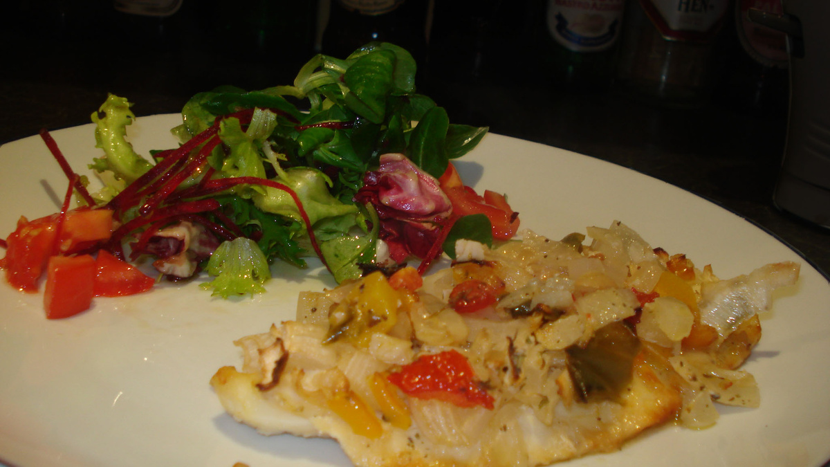 Peixe light ao forno
