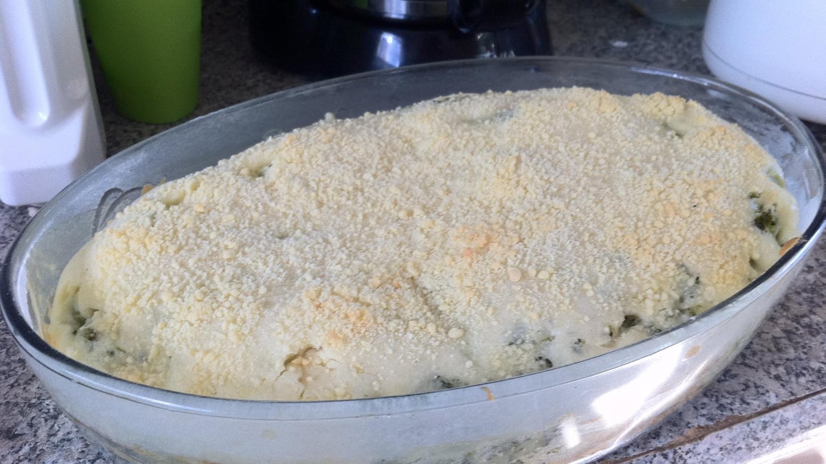 Torta de brócolis