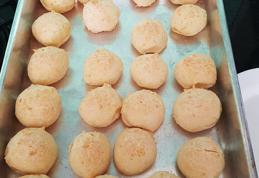 Pão de queijo sem soja e sem lactose do tio Fê