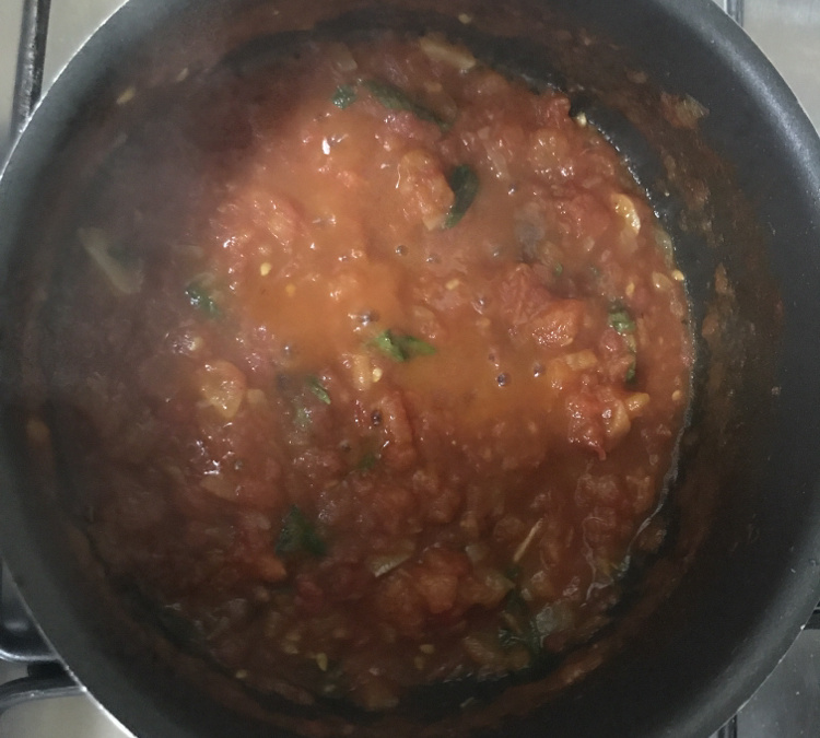 Molho vermelho natural para macarrão