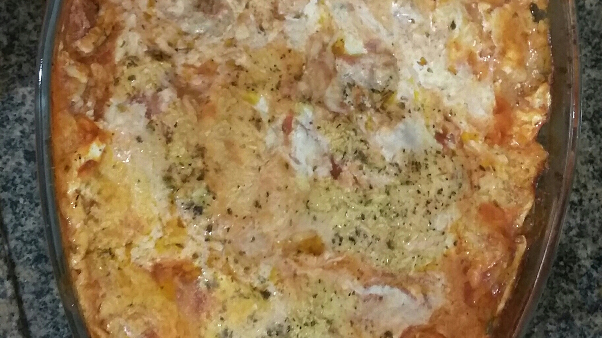 Lasanha de calabresa