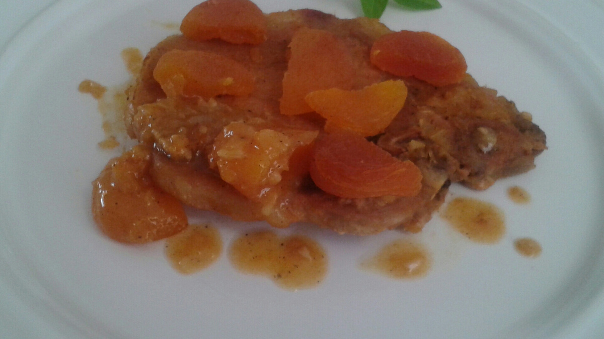 Bisteca suína ao maracujá