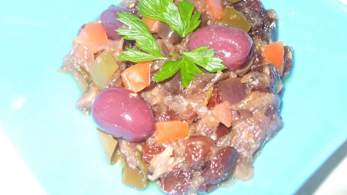 Berinjela escabeche da Silvia