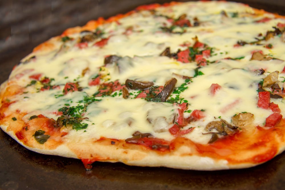Pizza de frigideira