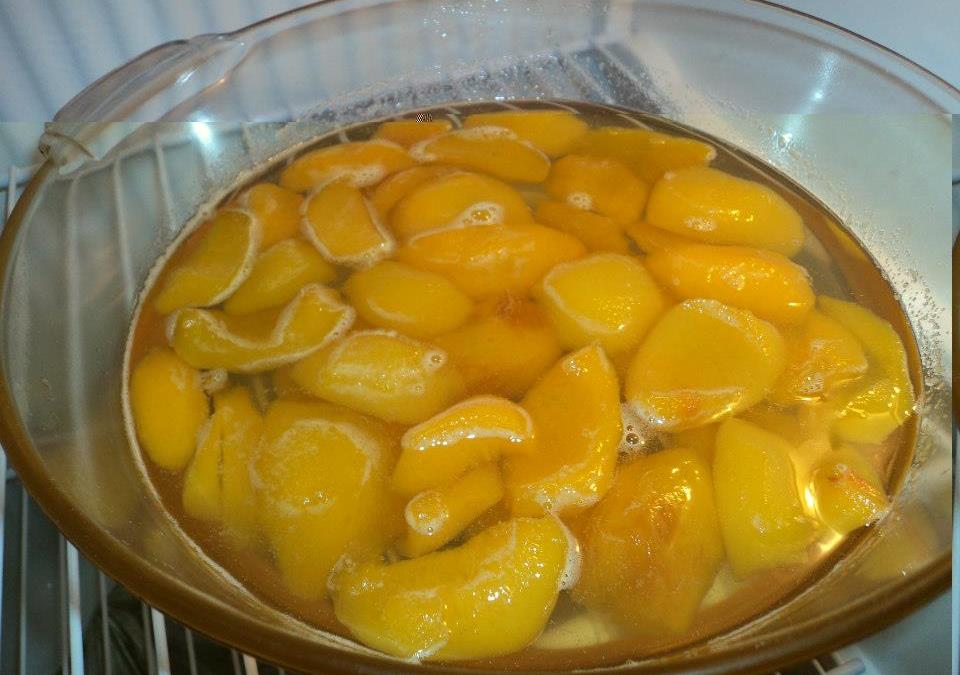 Receita de Geleia de pêssego e laranja, Receita