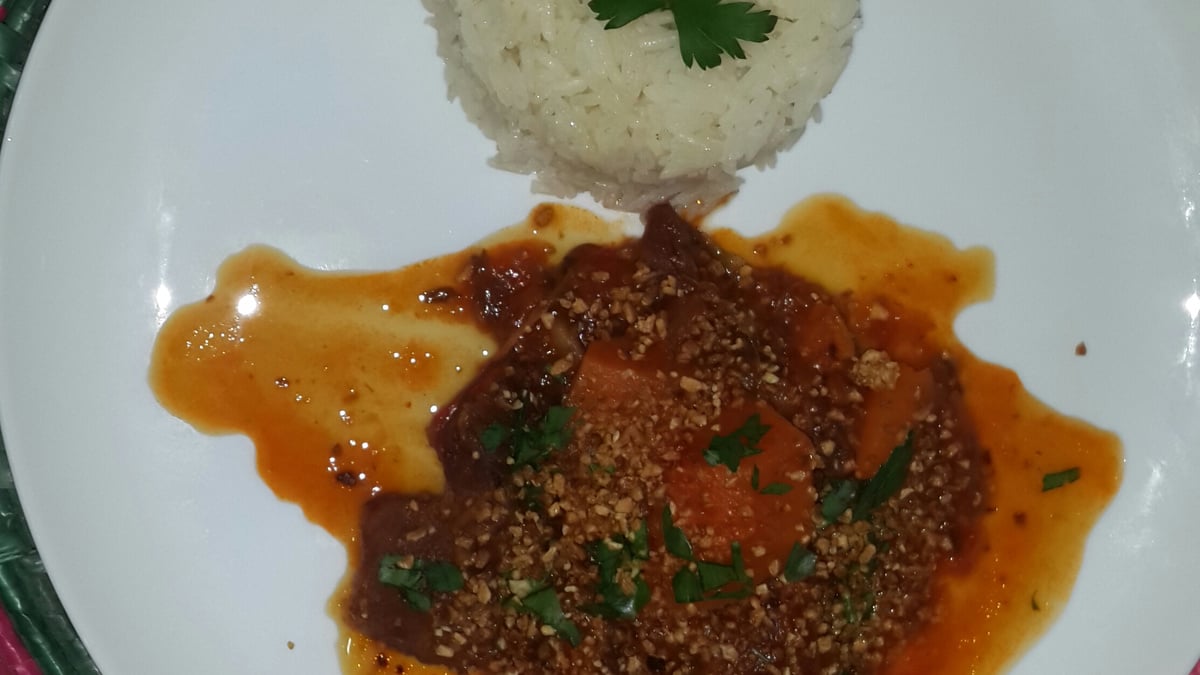 Carne seca com abóbora