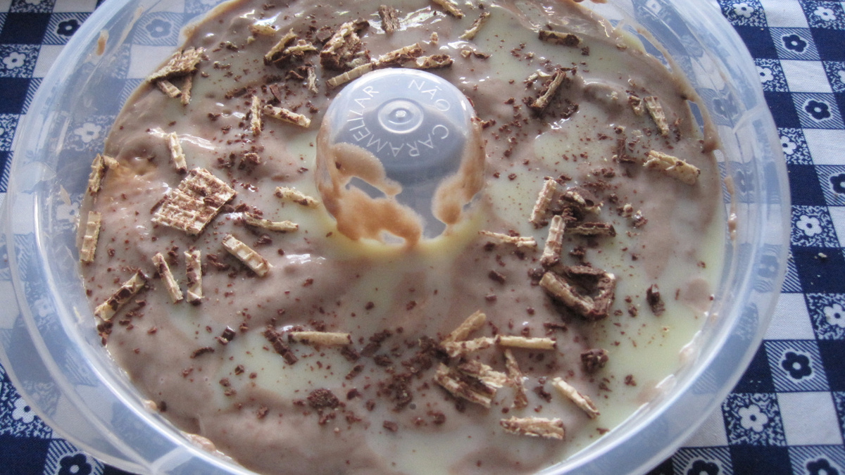 Torta de bolacha fácil e rápida