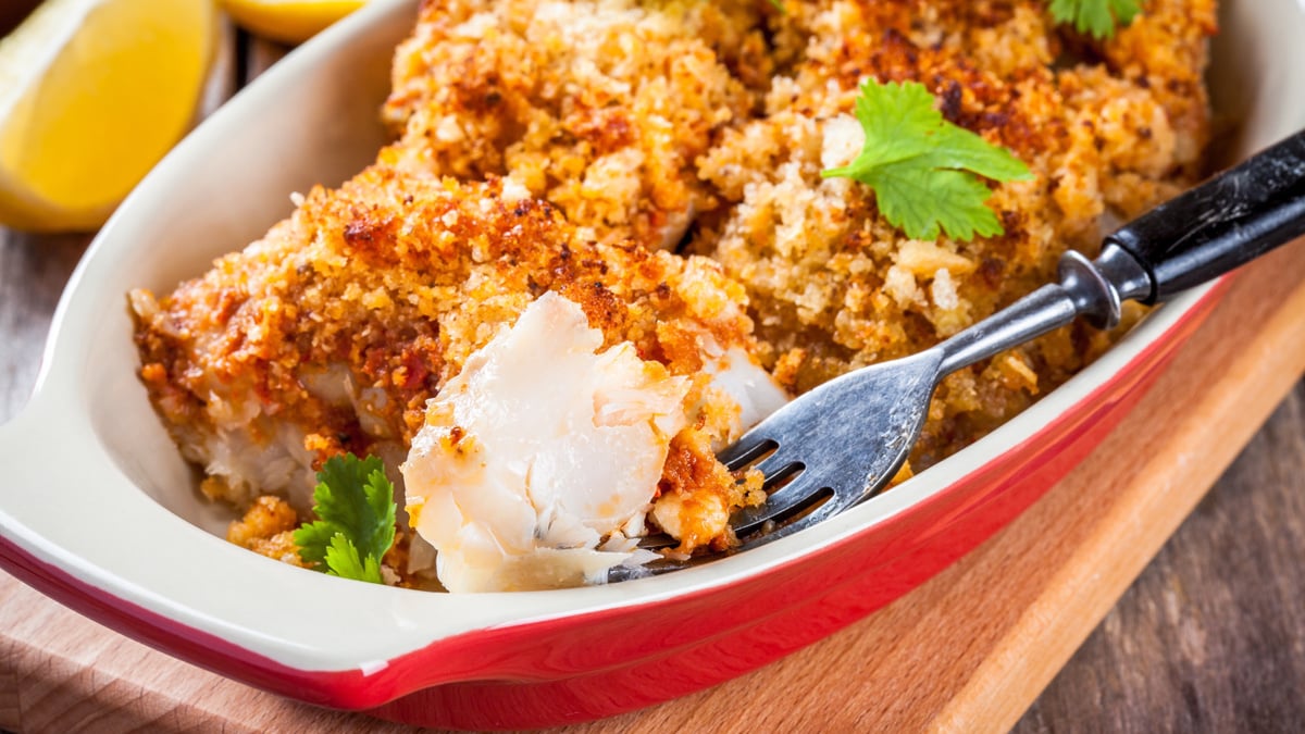 Bacalhau festivo da Chef