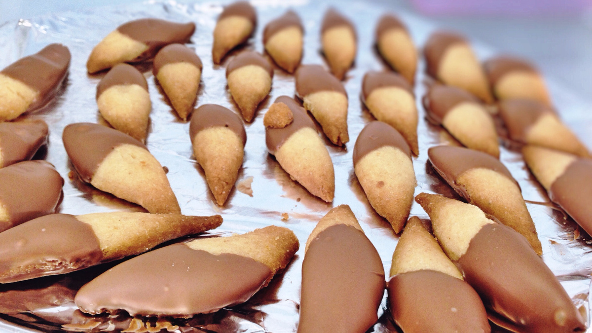 Sequilho de chocolate