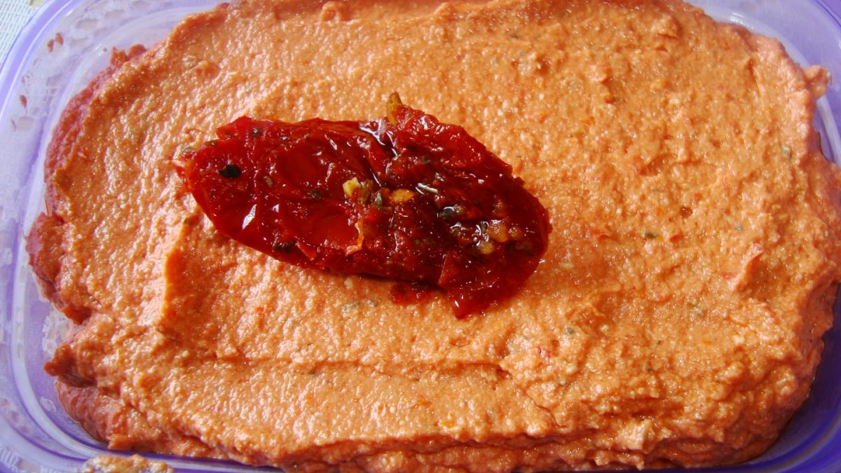 Paté de tomate seco