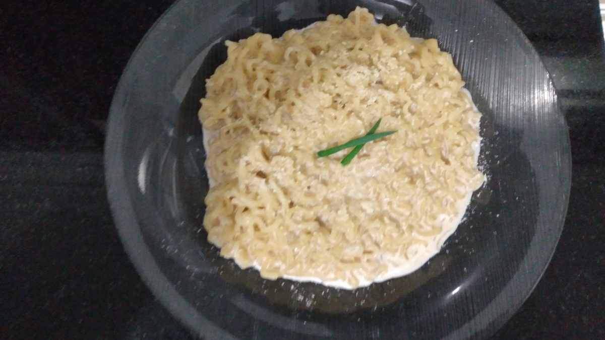 Miojo cremoso